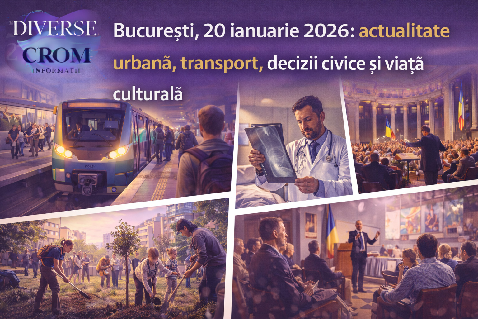 București, 20 ianuarie 2026 | Actualitate urbană, transport, decizii civice și viață culturală