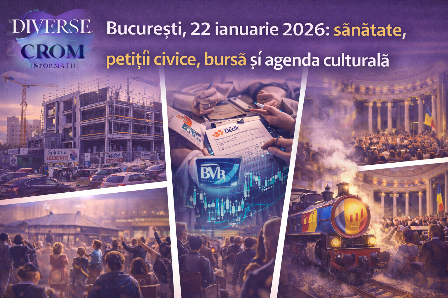 București, 22 ianuarie 2026 – transport, administrație, cultură și evenimente în actualitatea Capitalei